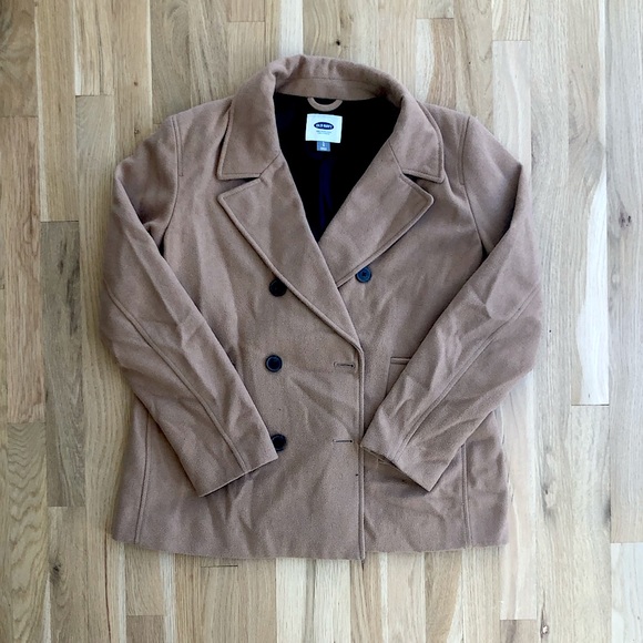 Old Navy camel peacoat - Picture 1 of 3